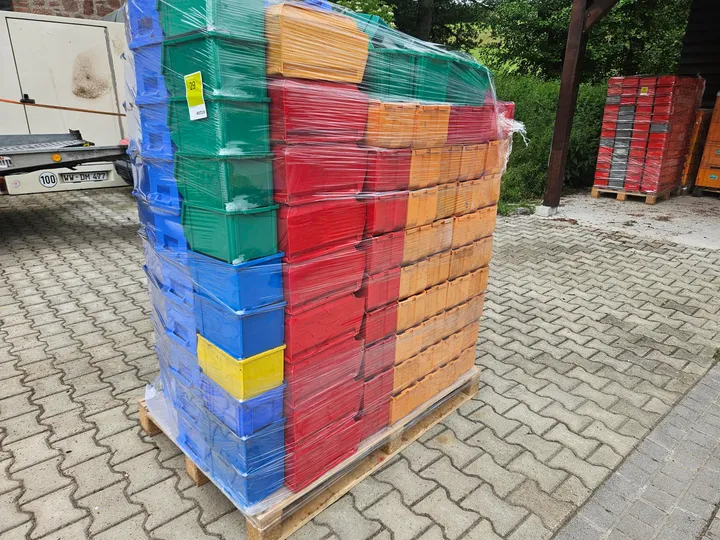 Sichtlagerboxen gemischt